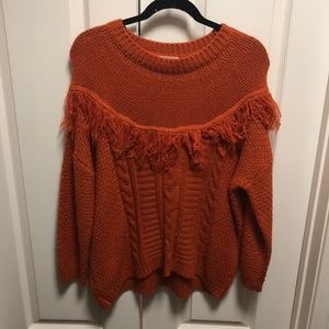 Burnt Orange Knit